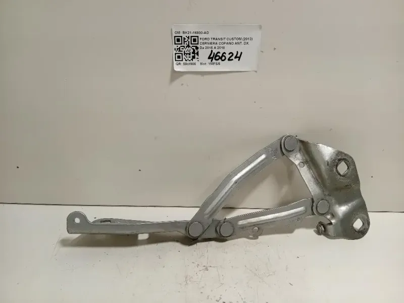 Cerniera Cofano ANT DX BK21-16800-AD Ford Transit Custom I 2013