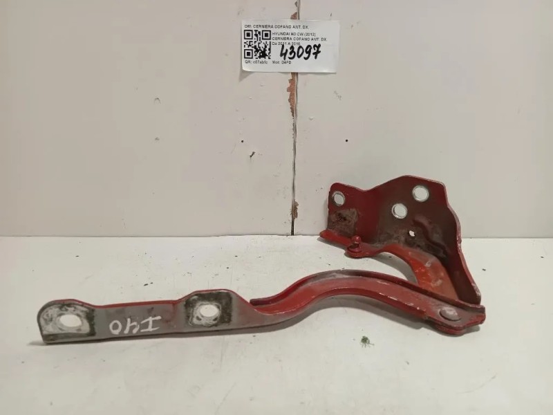 Cerniera Cofano ANT DX CERNIERA COFANO ANT DX Hyundai I40 CW 2012
