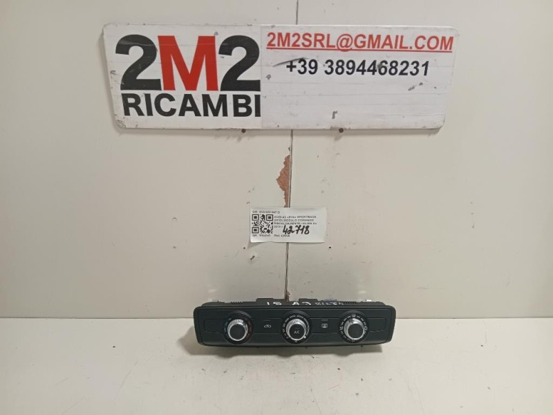 Modulo Comando Riscaldamento Clima 8V0820047D Audi A3 8VA Sportback 2012