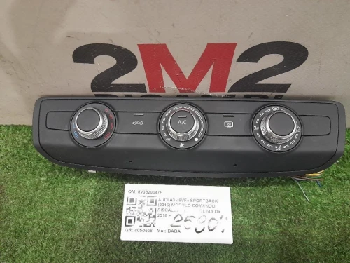 Modulo Comando Riscaldamento Clima 8V0820047F Audi A3 8VF Sportback 2016