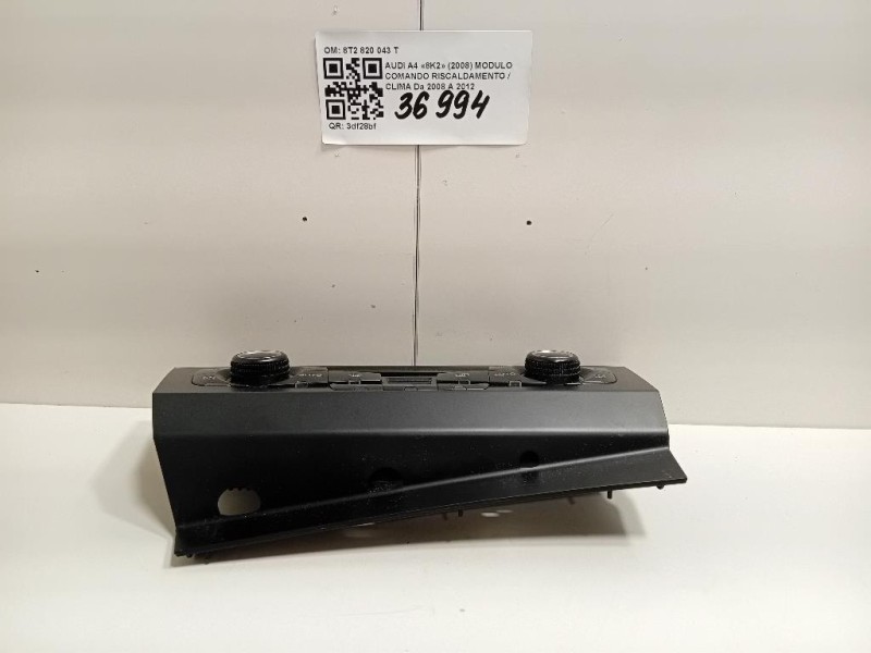 Modulo Comando Riscaldamento Clima 8T2 820 043 T Audi A4 8K2 2008