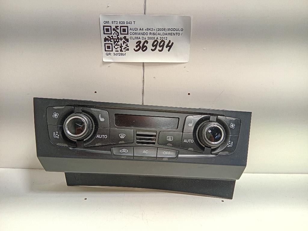 Modulo Comando Riscaldamento Clima 8T2 820 043 T Audi A4 8K2 2008
