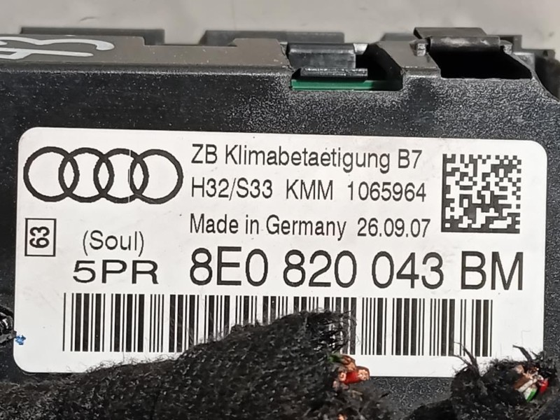 Modulo Comando Riscaldamento Clima 8E0 820 043 Audi A4 8K2 2012