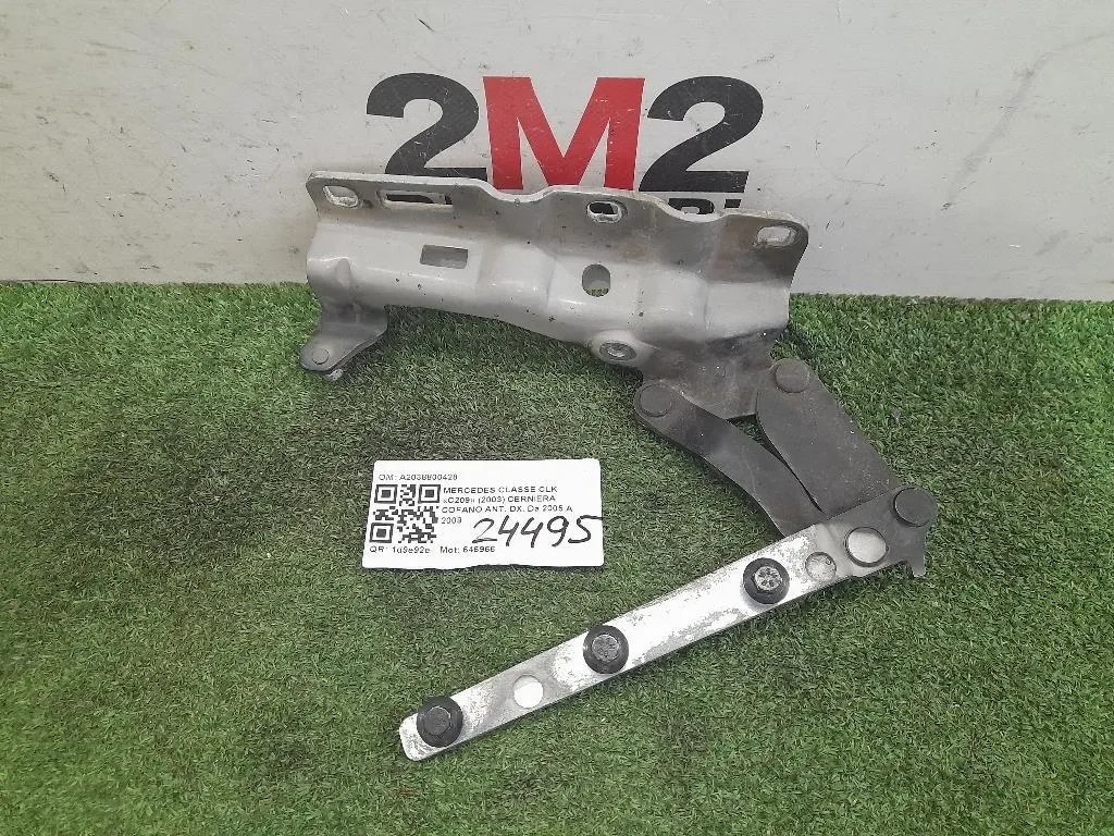 Cerniera Cofano ANT DX A2038800428 Mercedes Classe CLK C209 2003