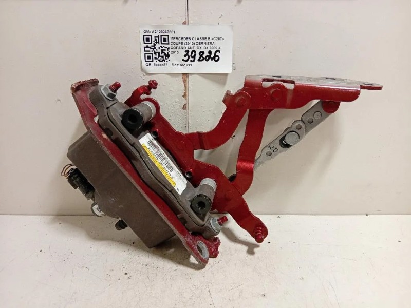 Cerniera Cofano ANT DX A2129067801 Mercedes Classe E C207 Coupé 2010
