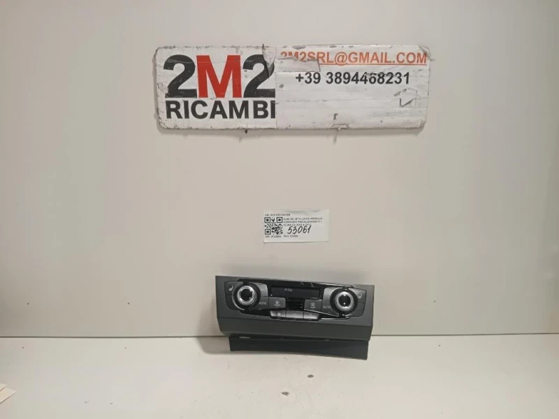 Modulo Comando Riscaldamento Clima 8K2 820 043 BB Audi A5 8T3 2008