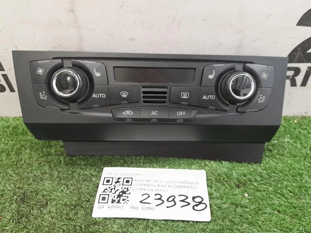 Modulo Comando Riscaldamento Clima 8T2820043AG Audi A5 8T3 2012