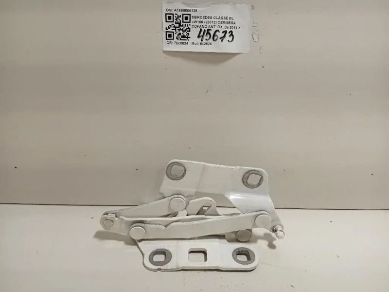 Cerniera Cofano ANT DX A1668800128 Mercedes Classe ML W166 2012