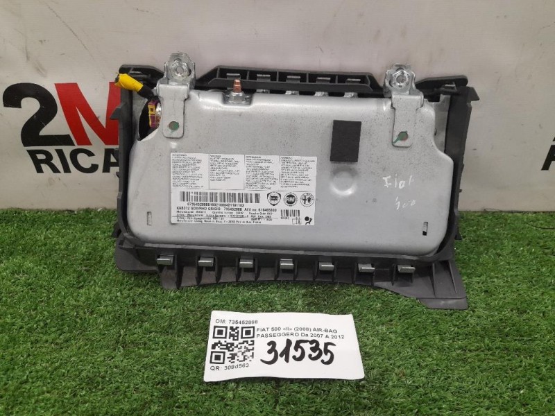 Air-bag Passeggero 735452888 Fiat 500 II 2008