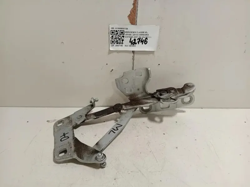 Cerniera Cofano ANT DX A1668800128 Mercedes Classe ML W166 2012