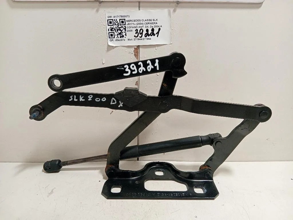 Cerniera Cofano ANT DX A1717500072 Mercedes Classe SLK R171 2004