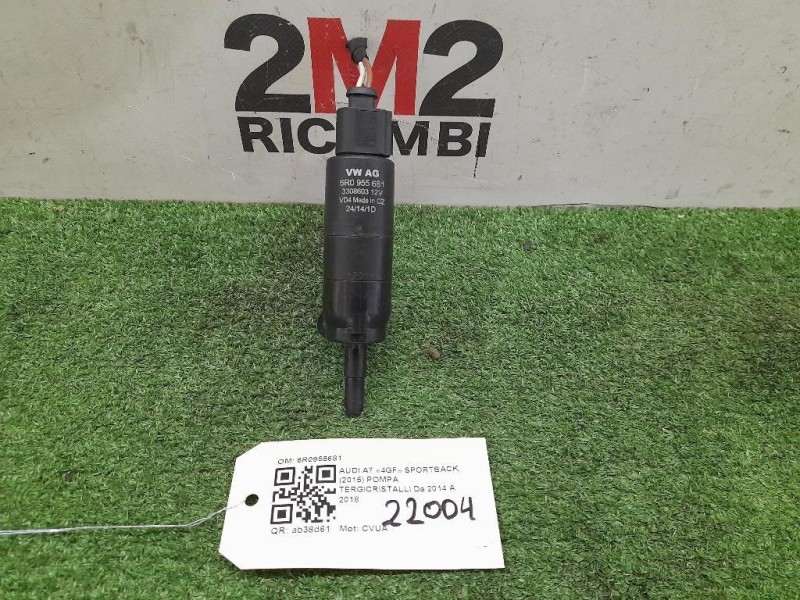 Pompa Tergicristalli 6R0955681 Audi A7 4GF Sportback 2015