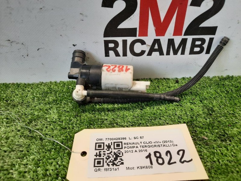 Pompa Tergicristalli 7700428386 Renault CLIO IV 2013
