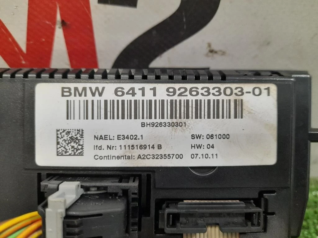 Modulo Comando Riscaldamento Clima 64119263303 Bmw Serie 1 E81 Berlina 2005