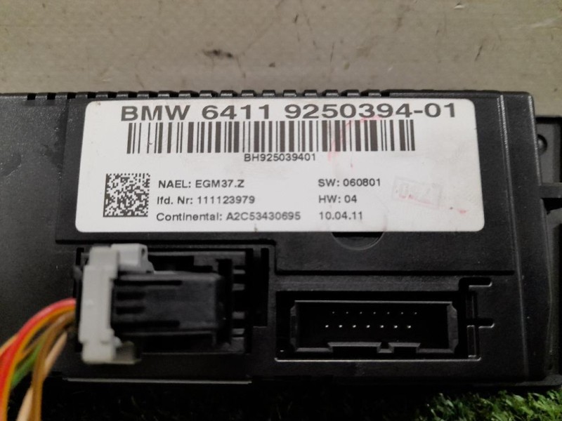 Modulo Comando Riscaldamento Clima 64119250394 Bmw Serie 1 E81 Berlina 2005