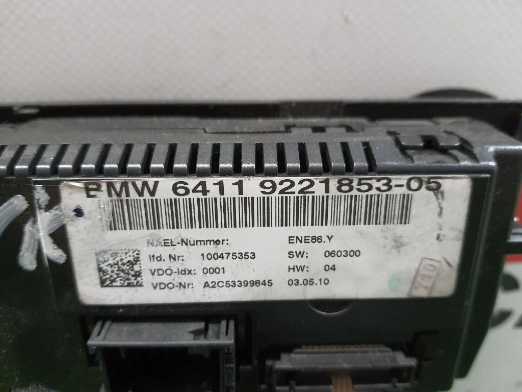 Modulo Comando Riscaldamento Clima 64119221853 Bmw Serie 1 E82 Coupe 2005