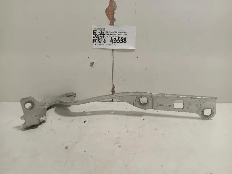 Cerniera Cofano ANT DX 39032150 Opel Astra K 2016