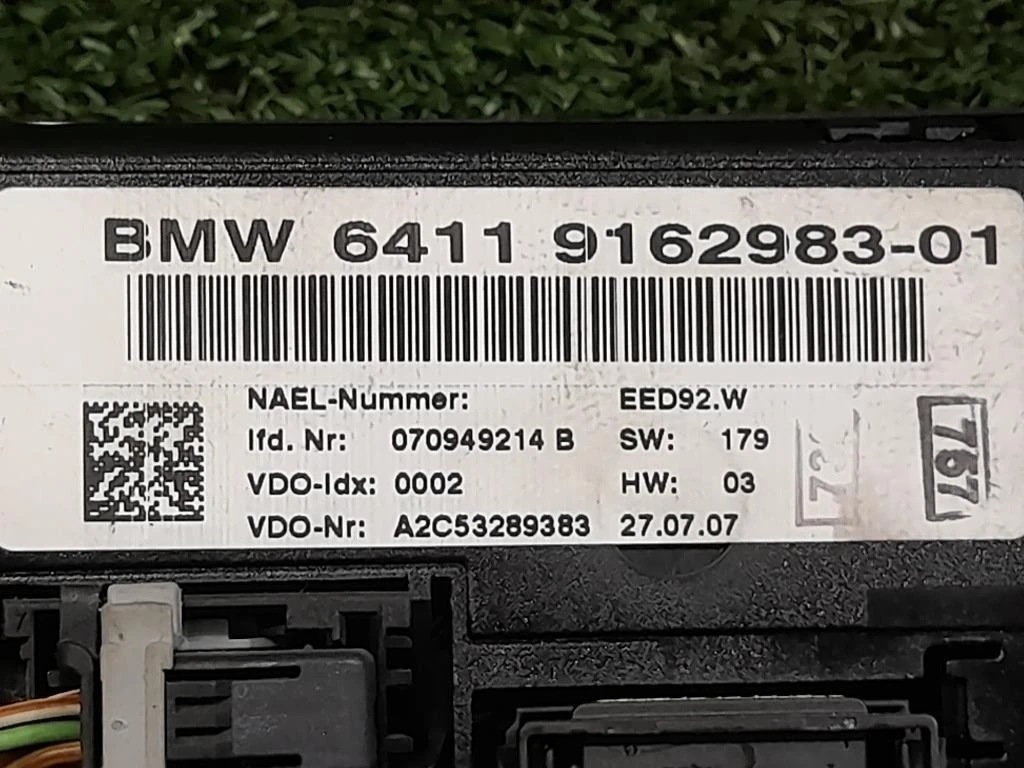 Modulo Comando Riscaldamento Clima 6411916298301 Bmw Serie 1 E87 Berlina 2005