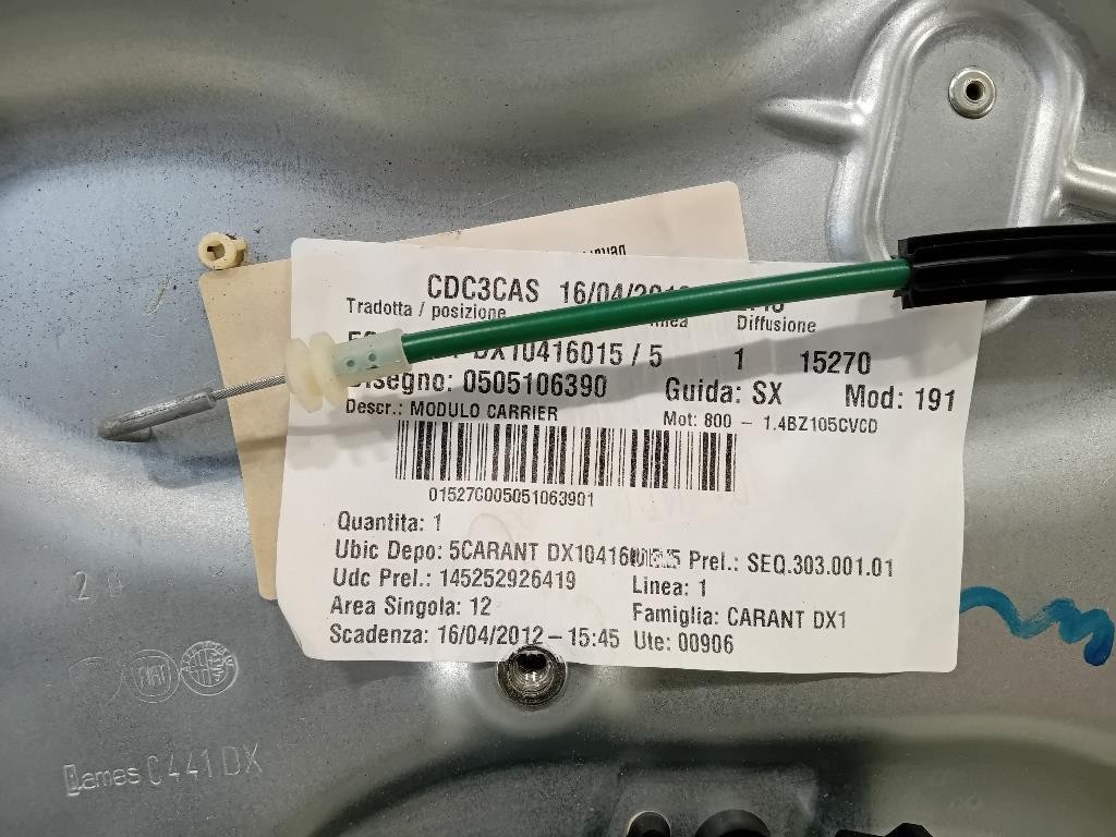 Porta ANT DX 6000634835 Alfa Romeo Giulietta 2010