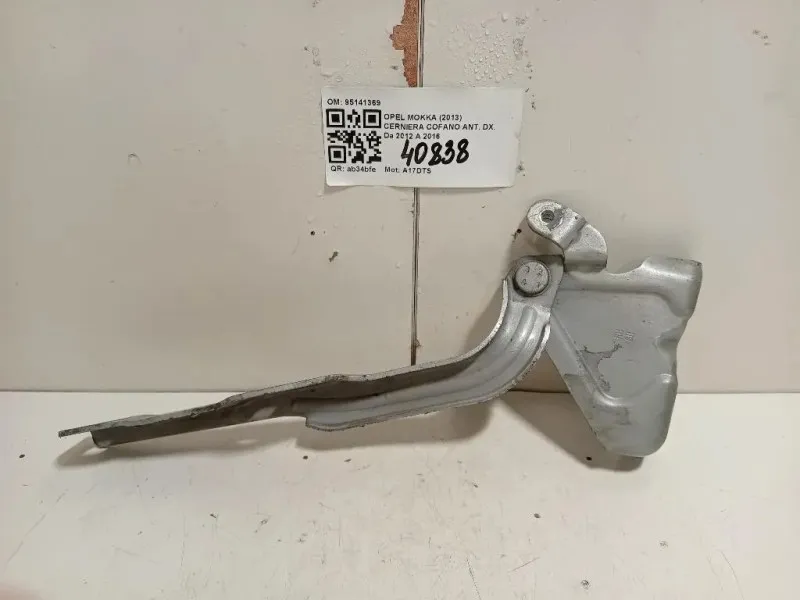 Cerniera Cofano ANT DX 95141369 Opel Mokka 2013