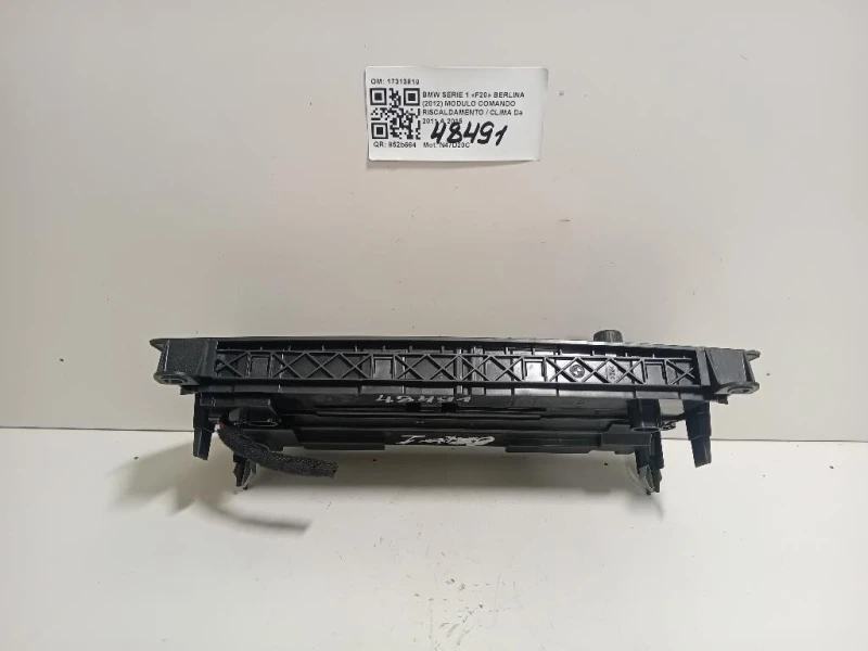 Modulo Comando Riscaldamento Clima 17313810 Bmw Serie 1 F20 Berlina 2012