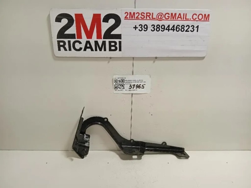 Cerniera Cofano ANT DX 9678398480 Peugeot 2008 I 2016