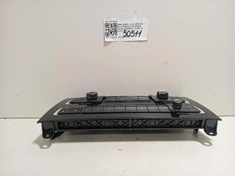 Modulo Comando Riscaldamento Clima 17313810 Bmw Serie 1 F20 Berlina 2012