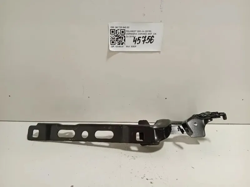 Cerniera Cofano ANT DX 96 728 640 80 Peugeot 208 I 2015
