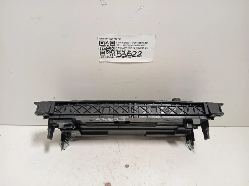Modulo Comando Riscaldamento Clima 6411920719701 Bmw Serie 1 F20 Berlina 2012