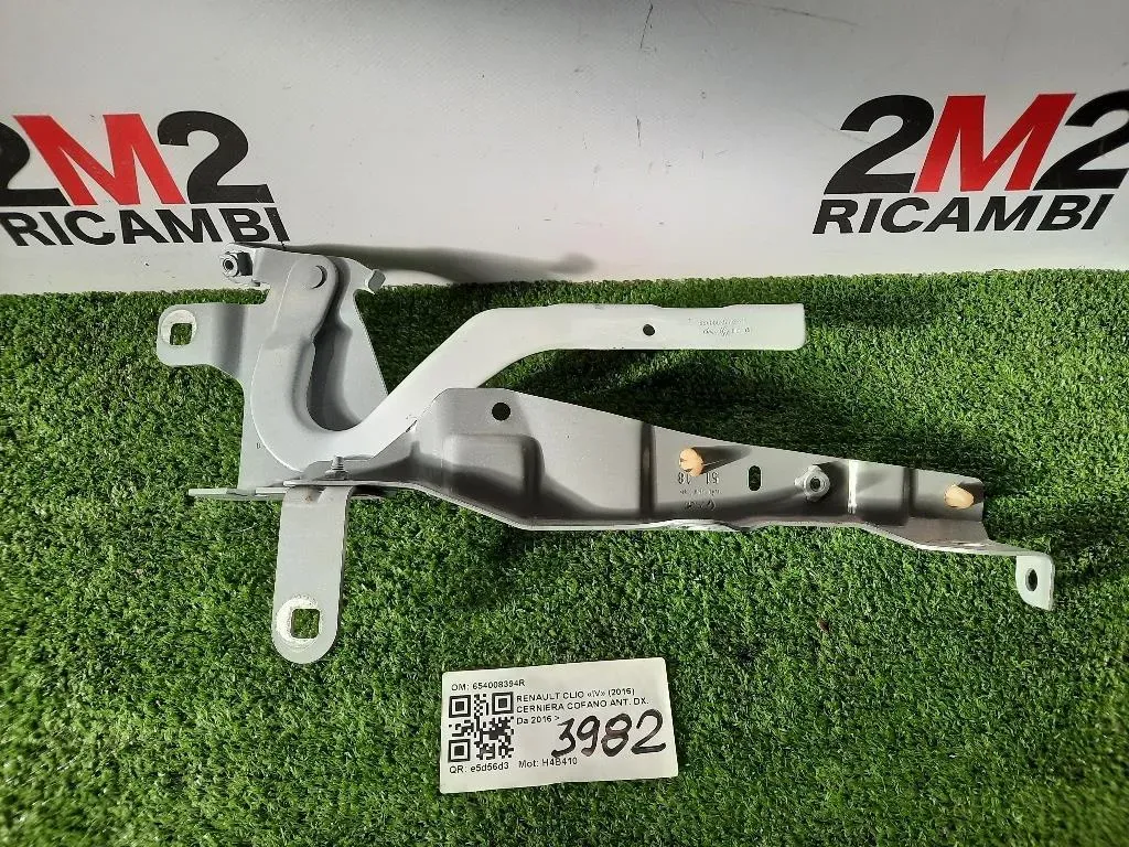 Cerniera Cofano ANT DX 654008394R Renault CLIO IV 2016