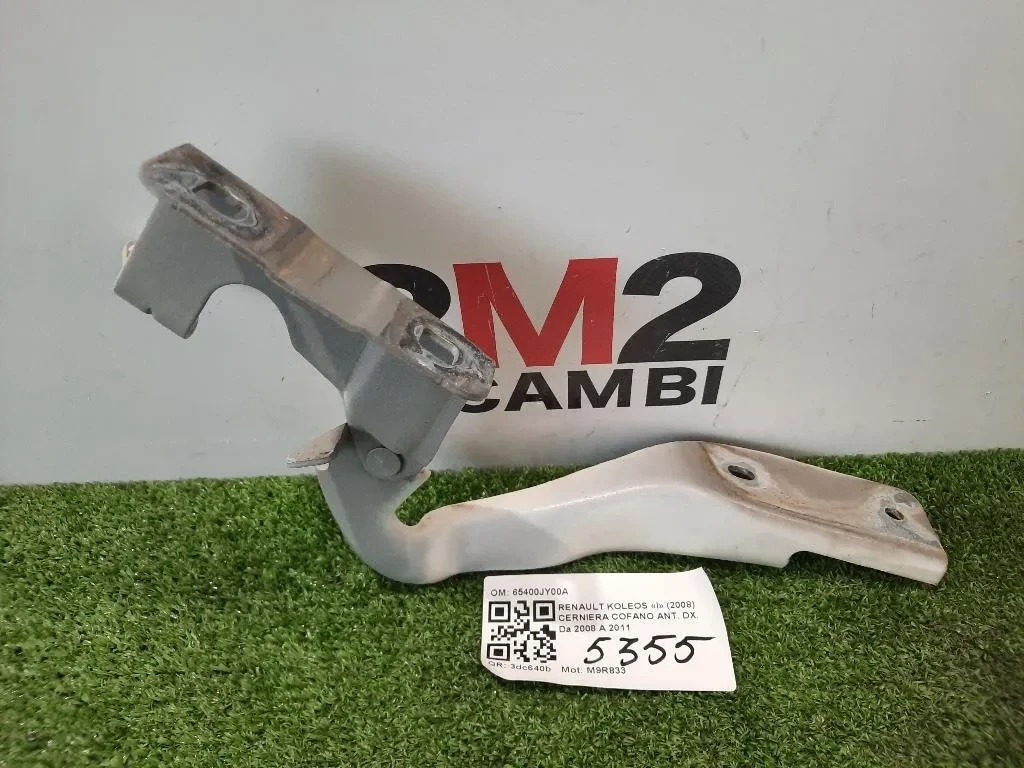 Cerniera Cofano ANT DX 65400JY00A Renault Koleos I 2008