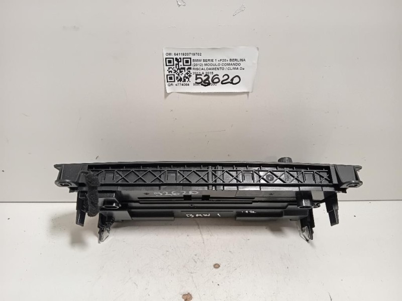 Modulo Comando Riscaldamento Clima 6411920719702 Bmw Serie 1 F20 Berlina 2012