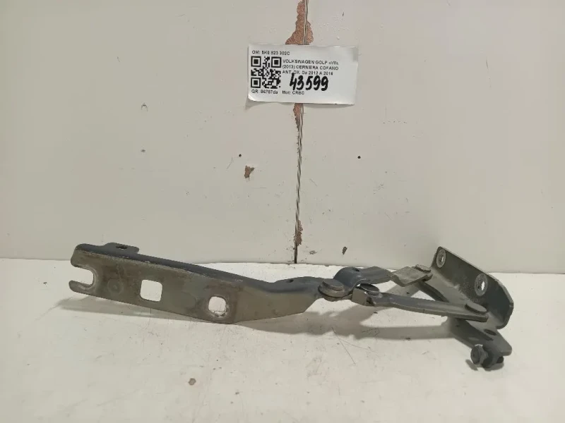 Cerniera Cofano ANT DX 5K0 823 302C Volkswagen GOLF VII 2013