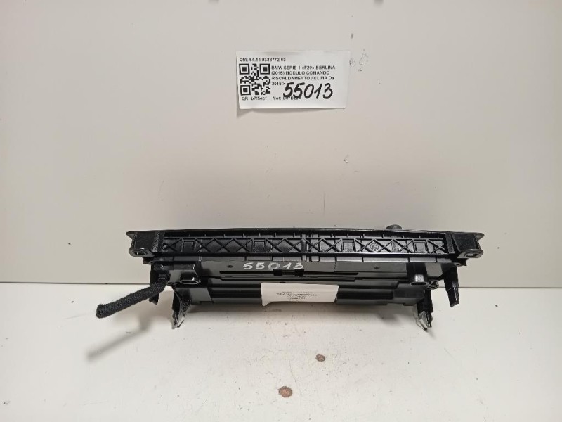 Modulo Comando Riscaldamento Clima 6411 9338772 03 Bmw Serie 1 F20 Berlina 2015