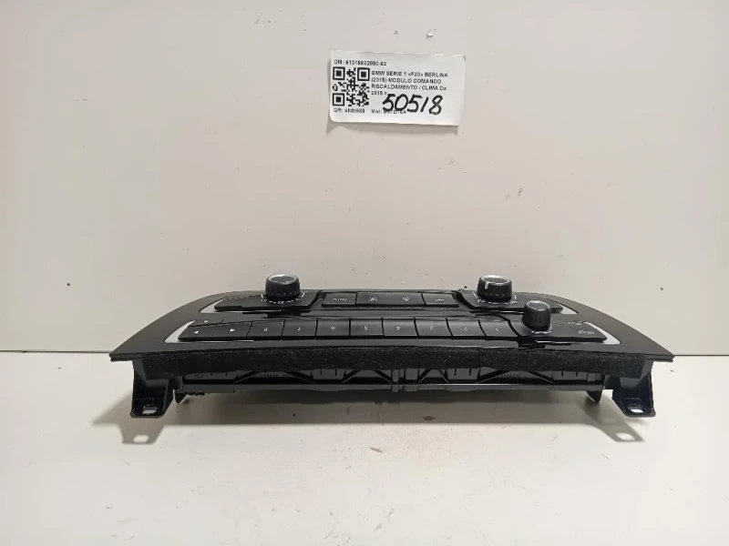 Modulo Comando Riscaldamento Clima 61316832880-02 Bmw Serie 1 F20 Berlina 2015