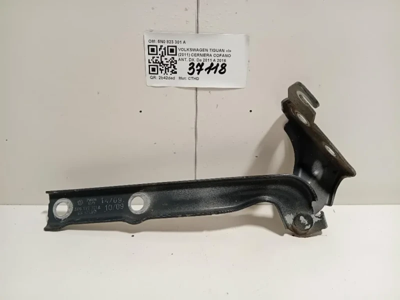 Cerniera Cofano ANT DX 5N0823301A Volkswagen Tiguan I 2011