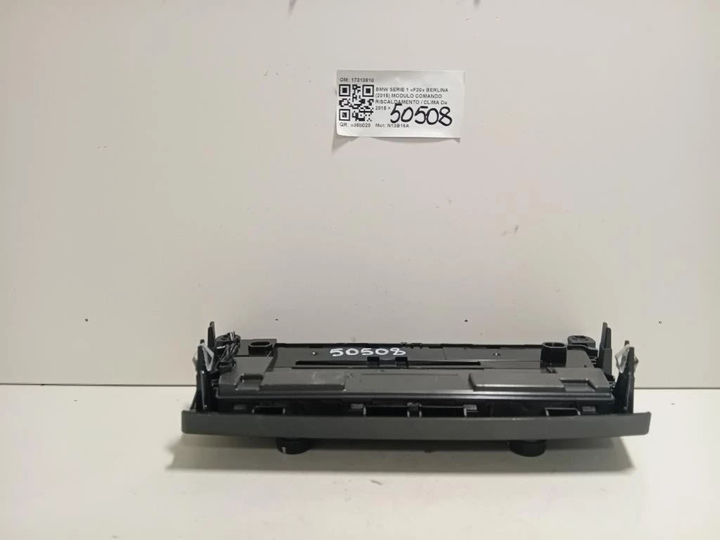 Modulo Comando Riscaldamento Clima 17313810 Bmw Serie 1 F20 Berlina 2015