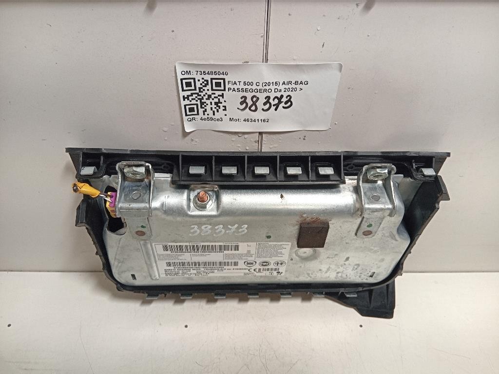 Air-bag Passeggero 735485040 Fiat 500 C 2015