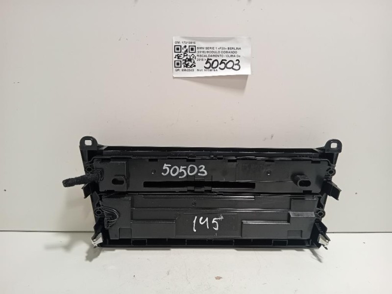 Modulo Comando Riscaldamento Clima 17313810 Bmw Serie 1 F20 Berlina 2015