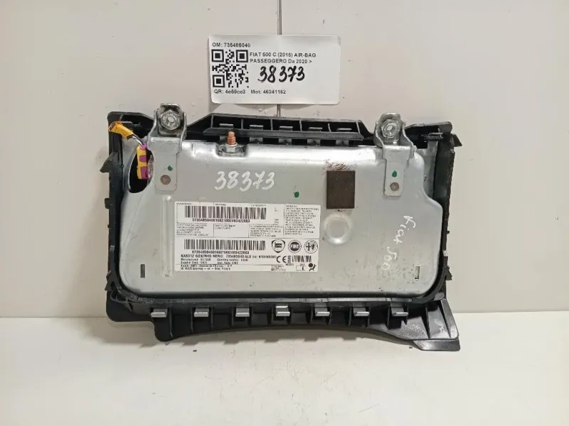 Air-bag Passeggero 735485040 Fiat 500 C 2015