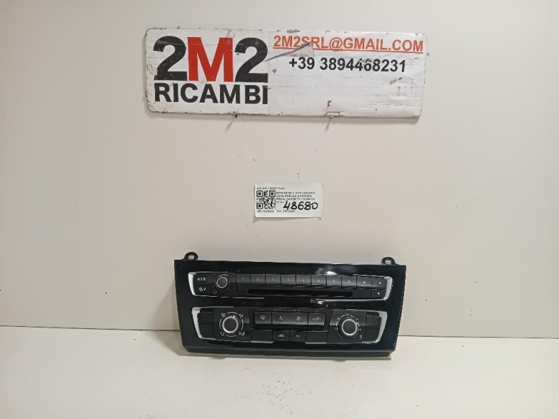 Modulo Comando Riscaldamento Clima 6411-9338772-03 Bmw Serie 1 F20 Berlina 2015