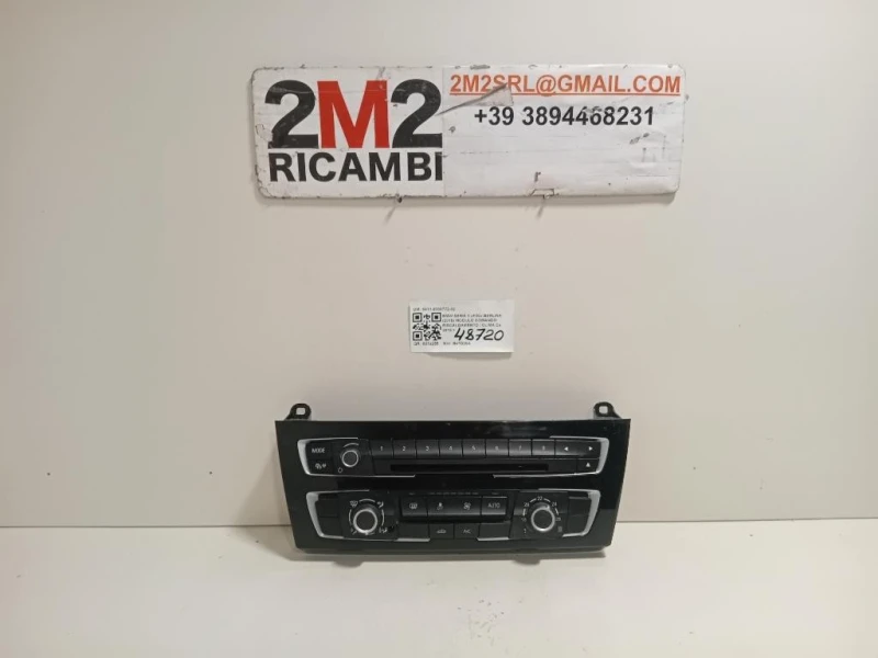 Modulo Comando Riscaldamento Clima 6411-9338772-02 Bmw Serie 1 F20 Berlina 2015