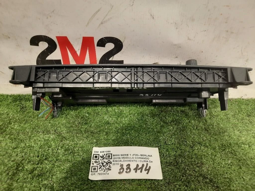 Modulo Comando Riscaldamento Clima 9261099 Bmw Serie 1 F20 Berlina 2015