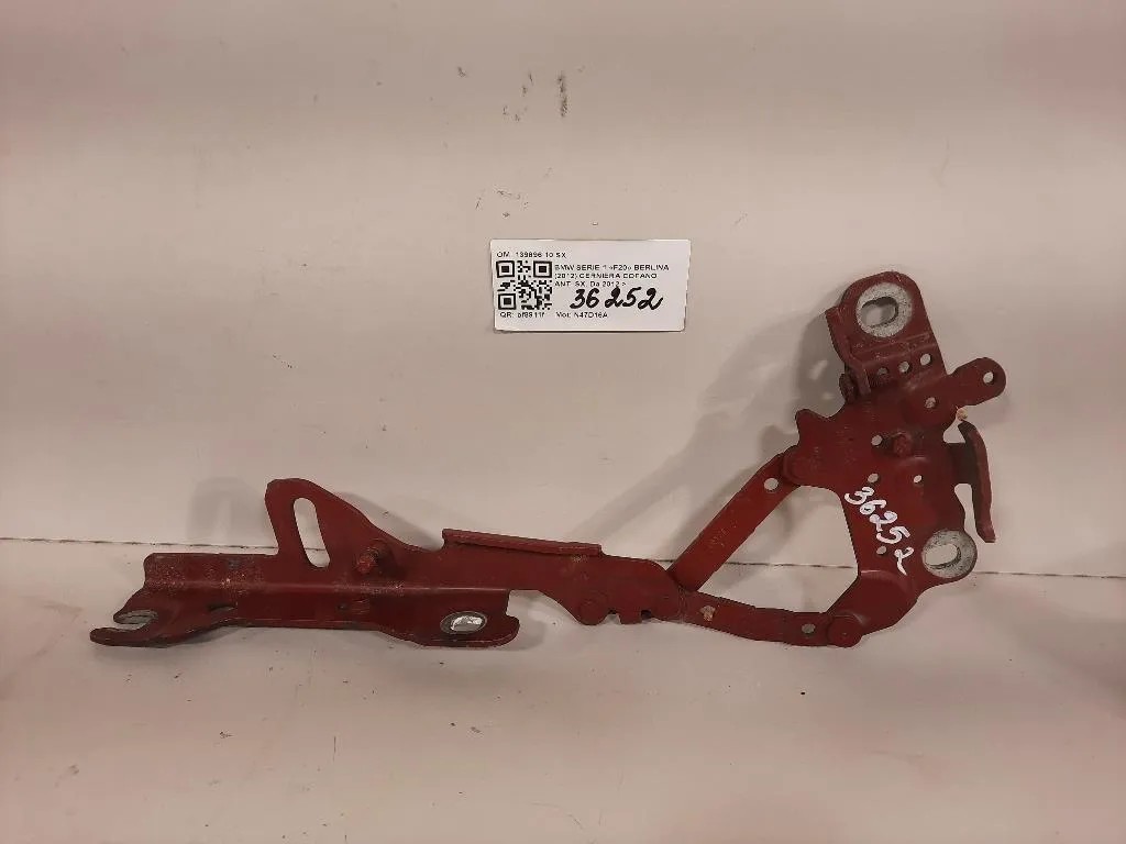 Cerniera Cofano ANT SX 139896 10 SX Bmw Serie 1 F20 Berlina 2012