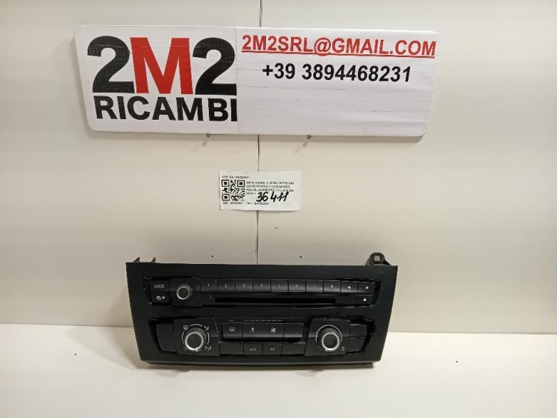 Modulo Comando Riscaldamento Clima 64119384041 Bmw Serie 1 F20 Berlina 2015
