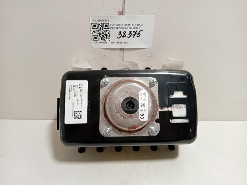 Air-bag Passeggero 52009430 Fiat 500 C 2015