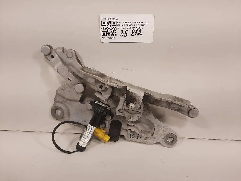 Cerniera Cofano ANT SX 7249887-09 Bmw Serie 5 F10 Berlina 2010