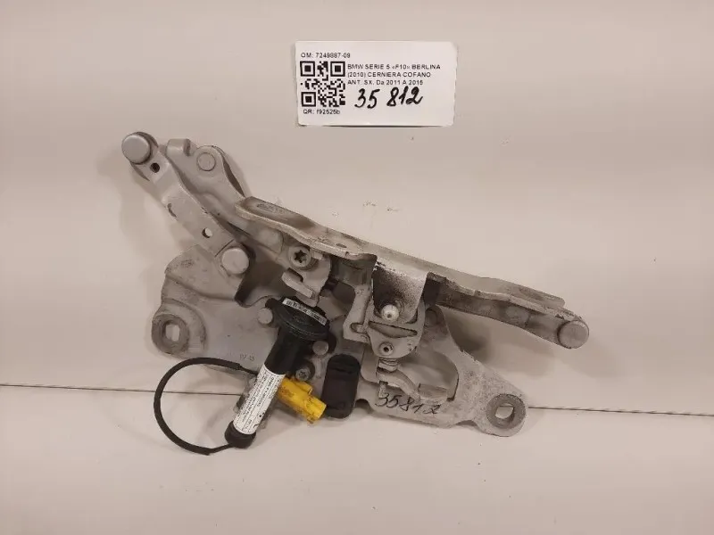 Cerniera Cofano ANT SX 7249887-09 Bmw Serie 5 F10 Berlina 2010