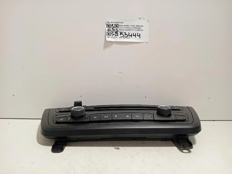 Modulo Comando Riscaldamento Clima 6411922678404 Bmw Serie 3 F30 Berlina 2012