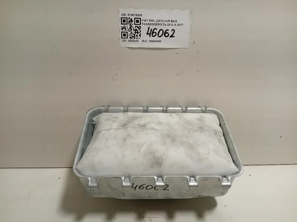 Air-bag Passeggero 519816900 Fiat 500L 2013